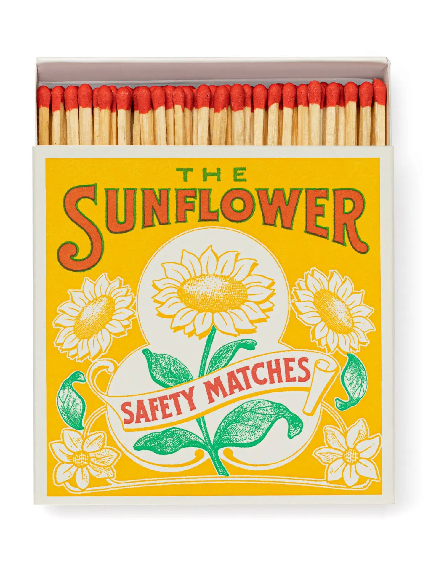 sunflower matchbox