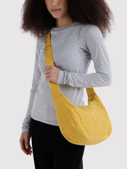 Sunflower Medium Nylon Crescent Bag