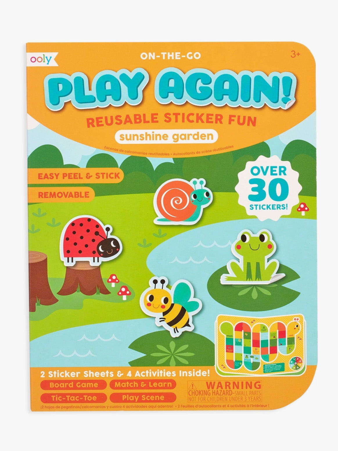 sunshine garden play again! mini-on-the-go activity kit