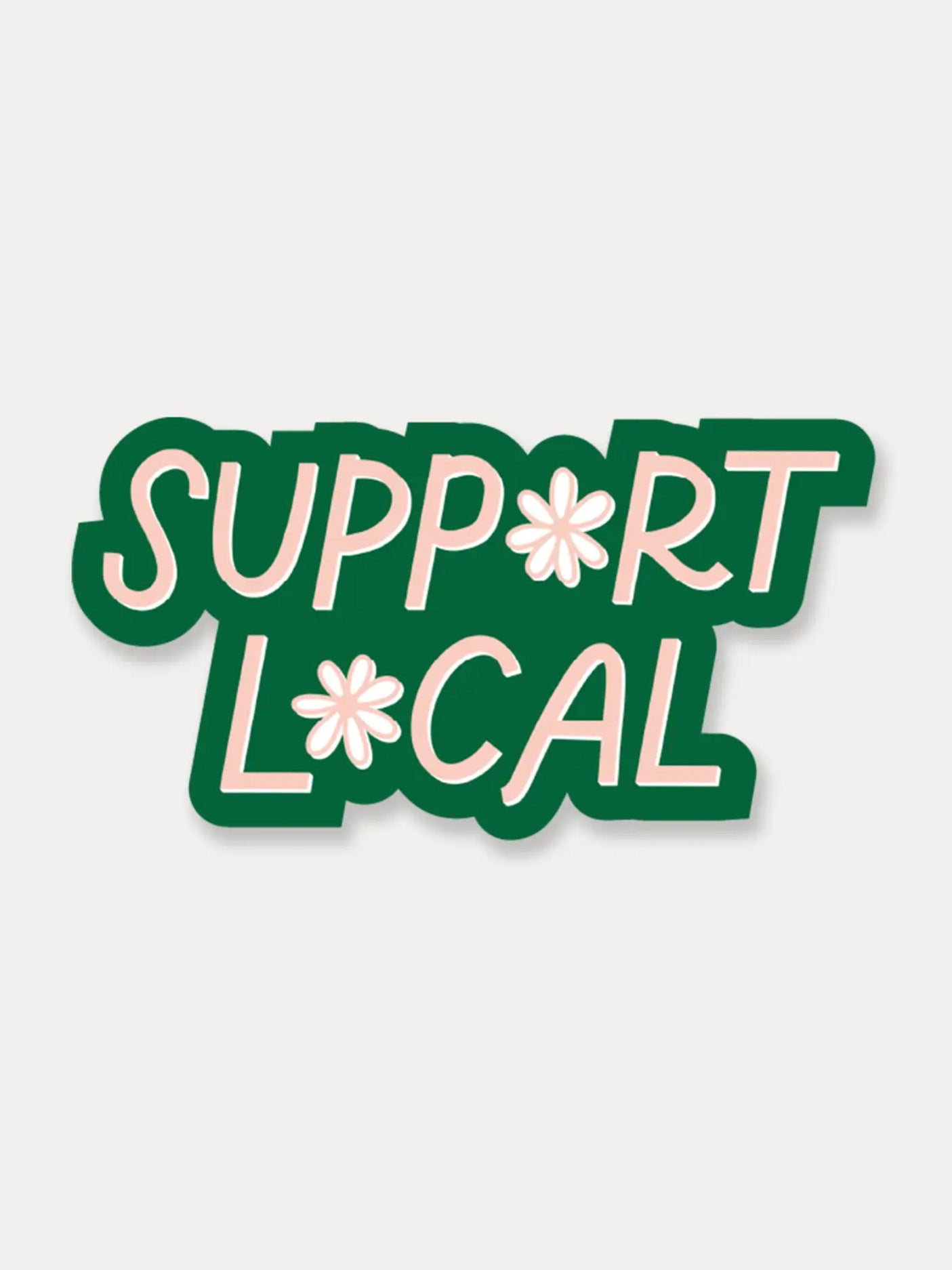 Support Local Sticker – Handzy Shop + Studio