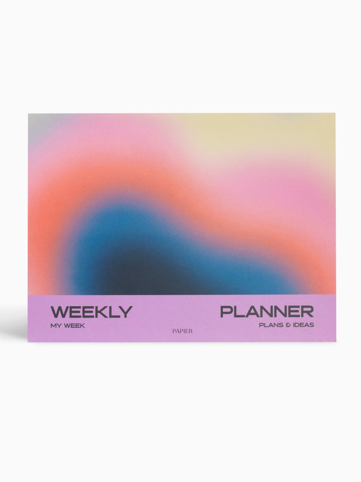 surreal weekly desk planner