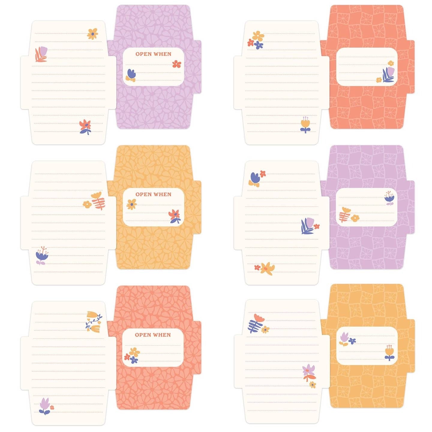 Swaying Blooms Mini Memos with Stickers