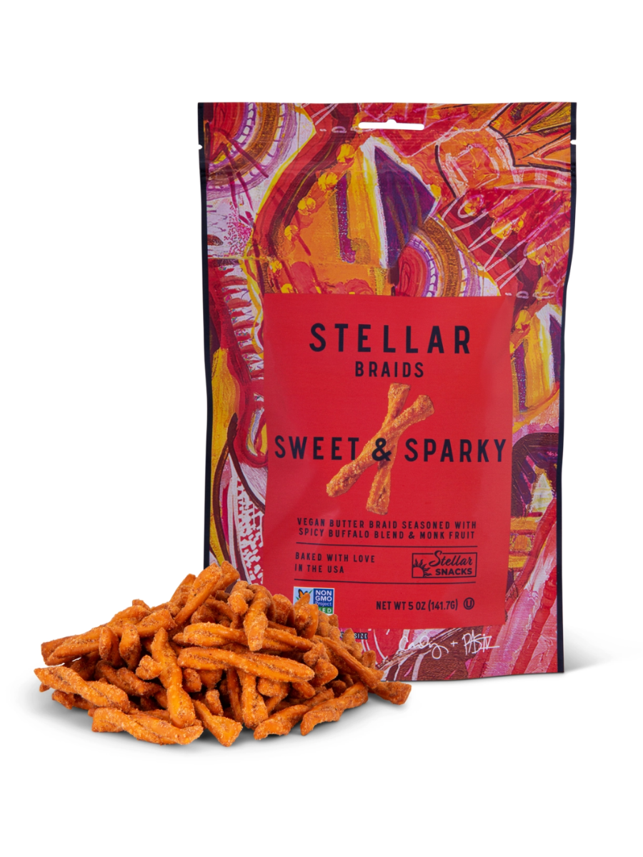 sweet & sparky stellar pretzel braids