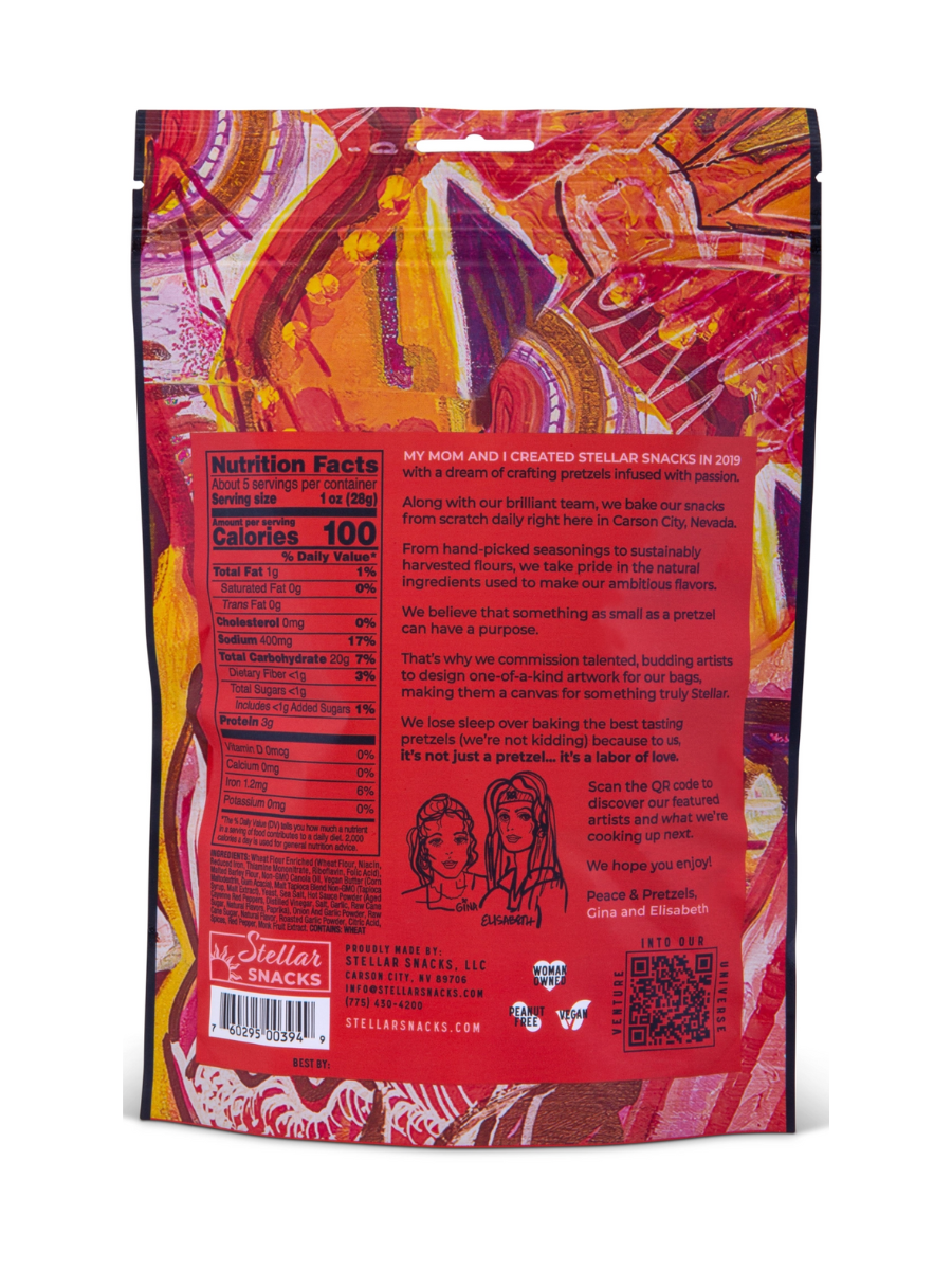 sweet & sparky stellar pretzel braids