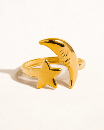 tasa 18k gold-plated ring