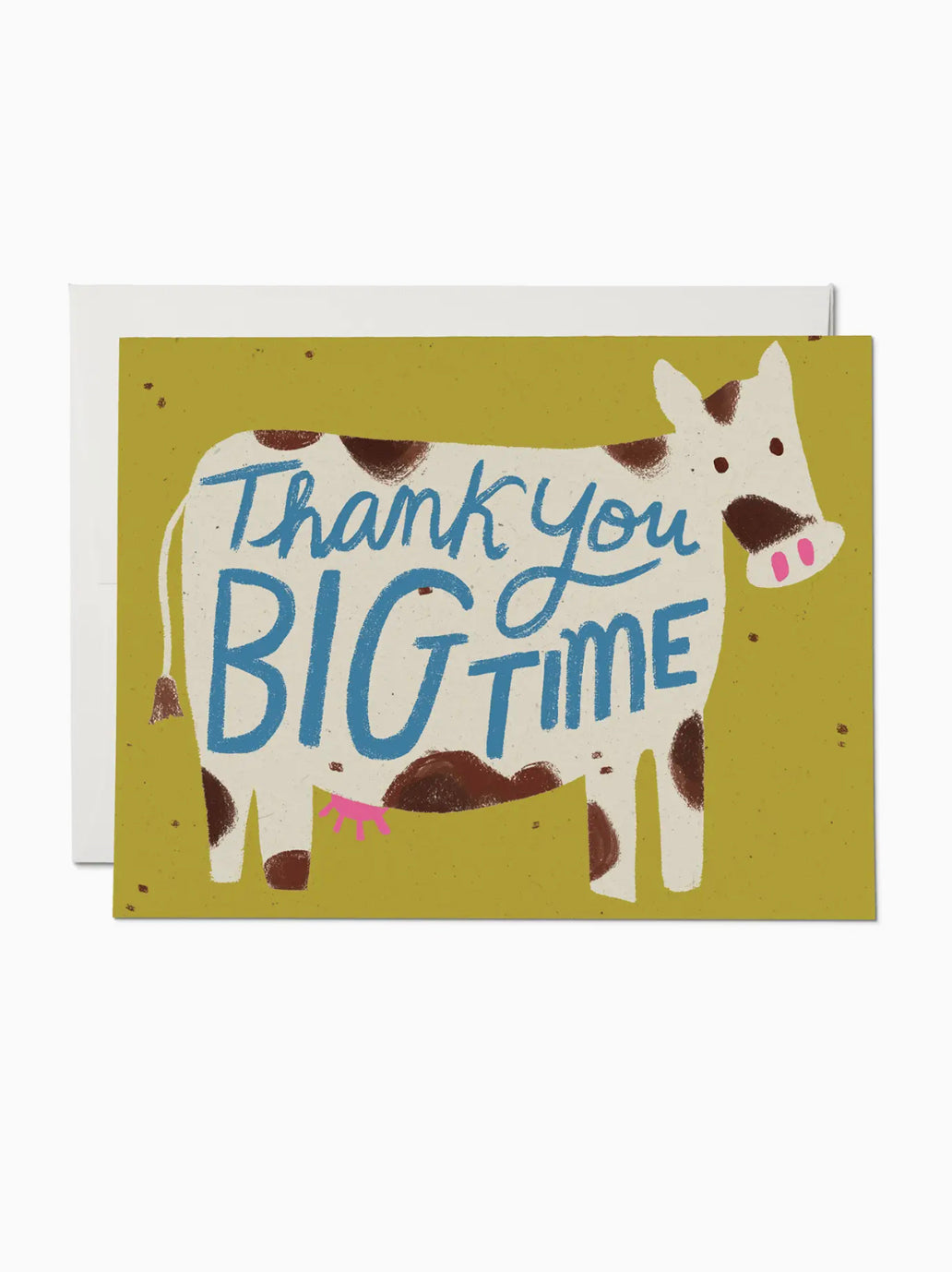 Thank You Big Time Cow Card
