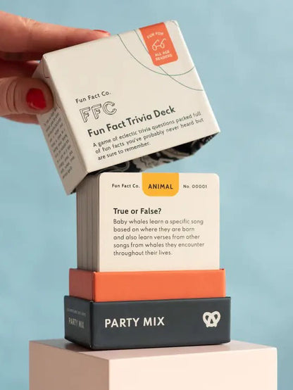 The Party Mix Trivia Card Game