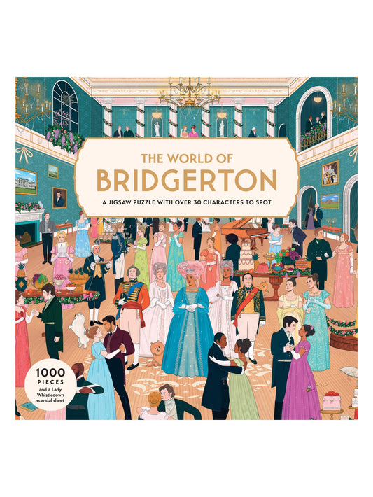 the world of bridgerton 1000 piece puzzle