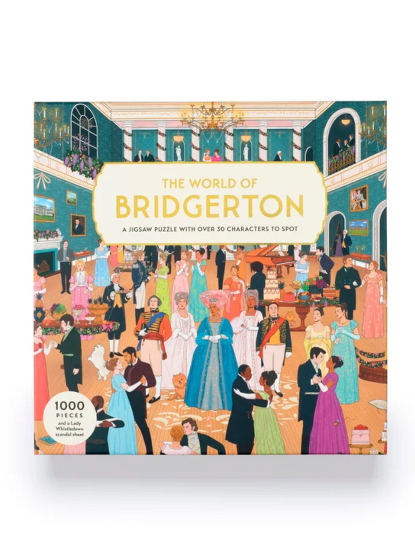 the world of bridgerton 1000 piece puzzle