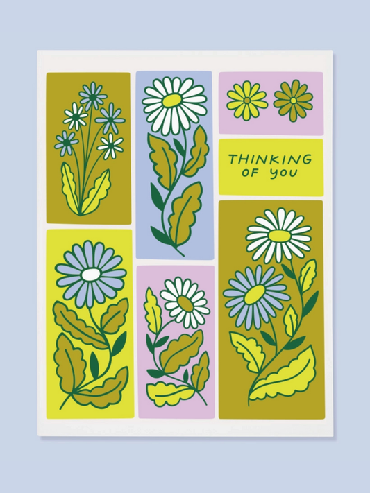 thinking of you floral card