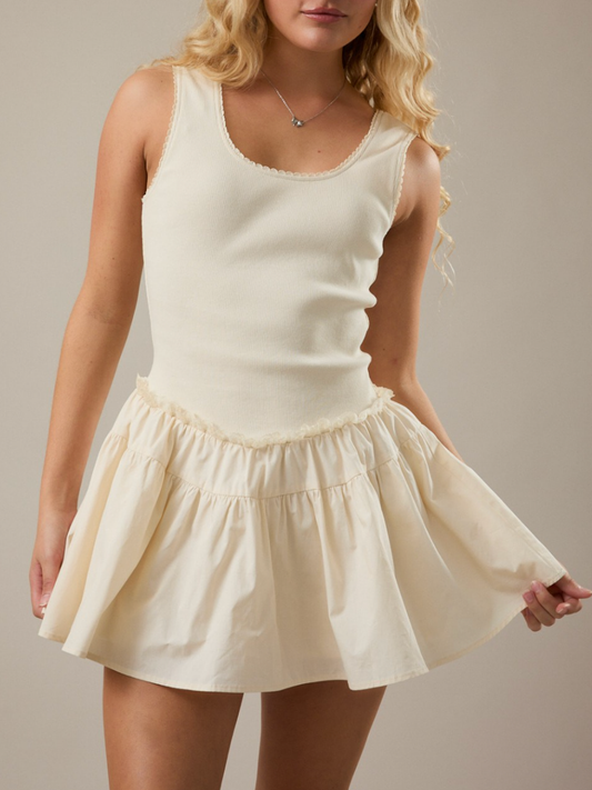 tiana flare mini dress