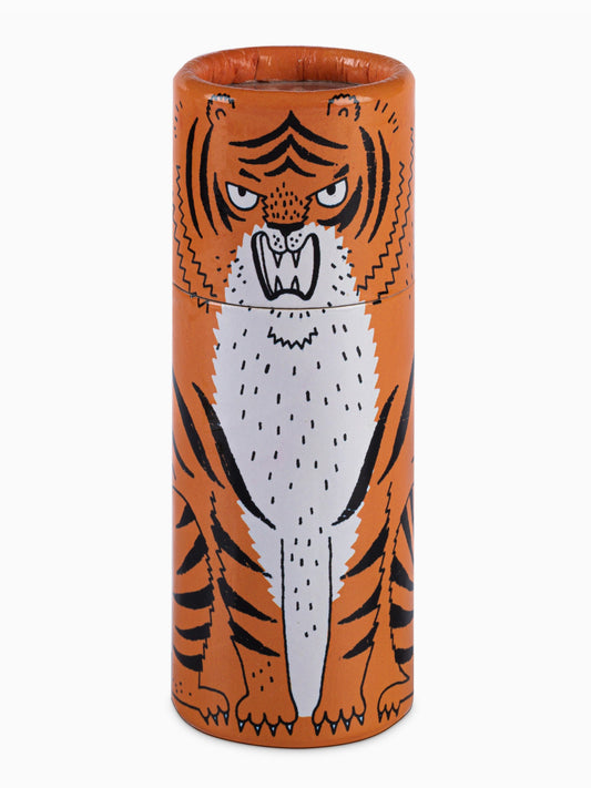 tiger cylindrical matchbox