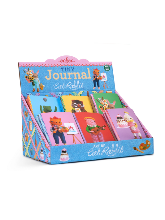 tiny journals cat rabbit