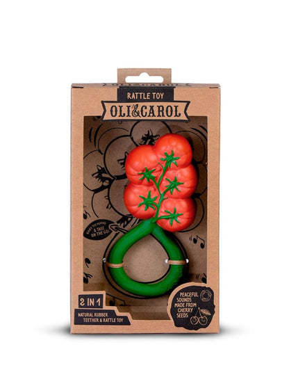 Tomato Rattle Toy