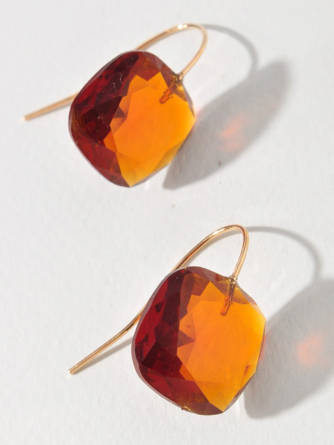 topaz cecelia dangly earrings