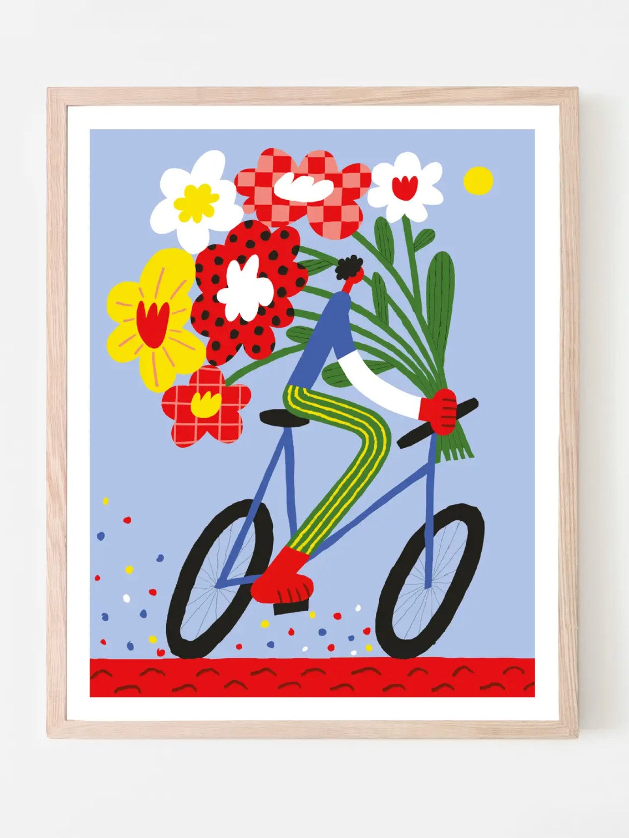 tour de fleurs print