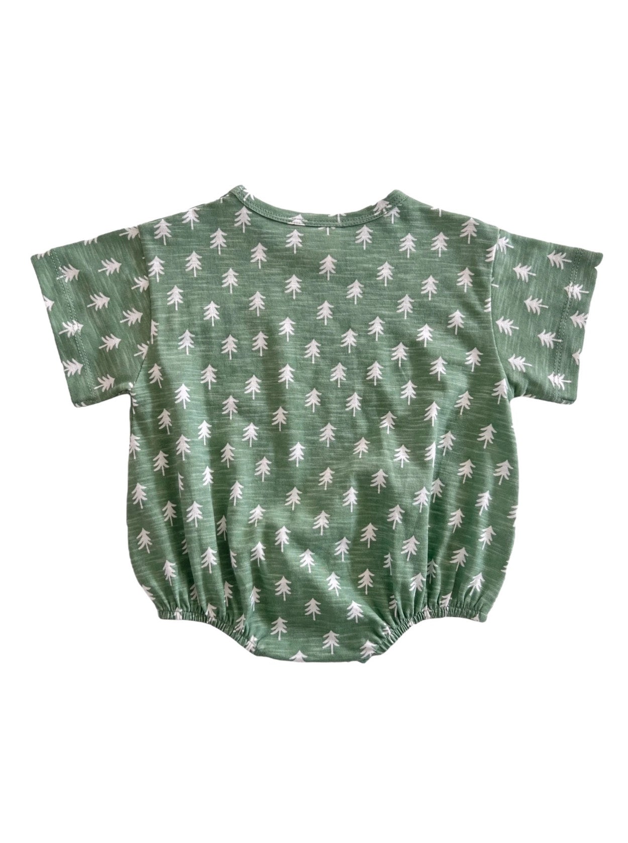 trees bubble shirt onesie