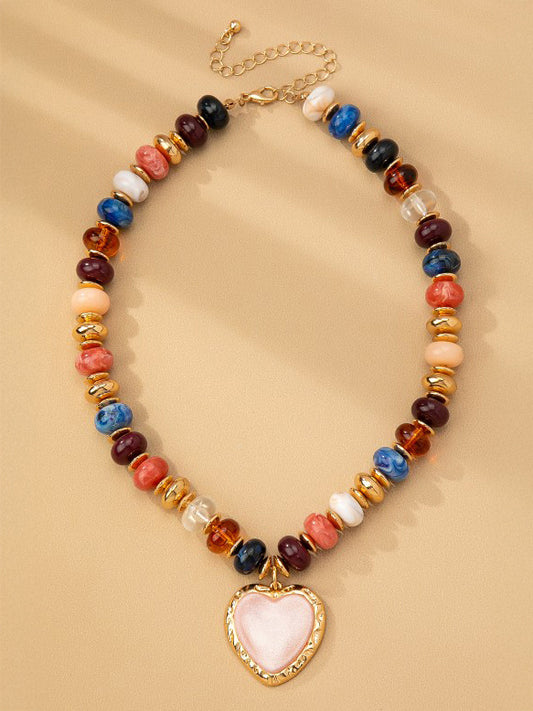 Trixie Chunky Heart Necklace