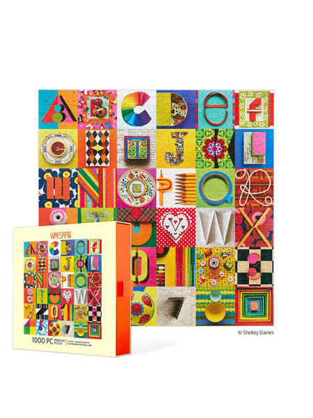 Typeface Collage Puzzle – Handzy Shop + Studio