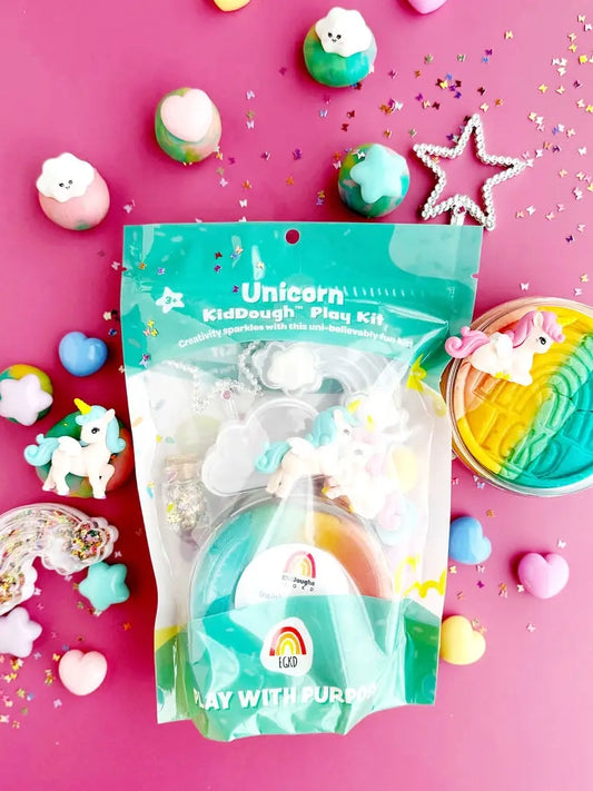 Unicorn Kiddough Play Kit
