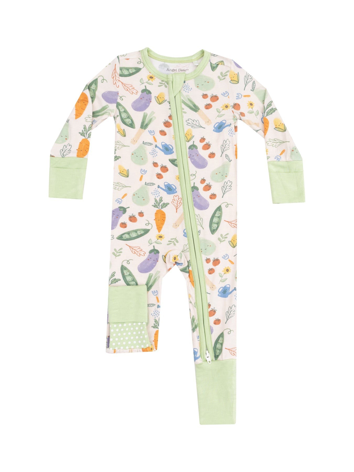 Veggie Patch Zipper Romper