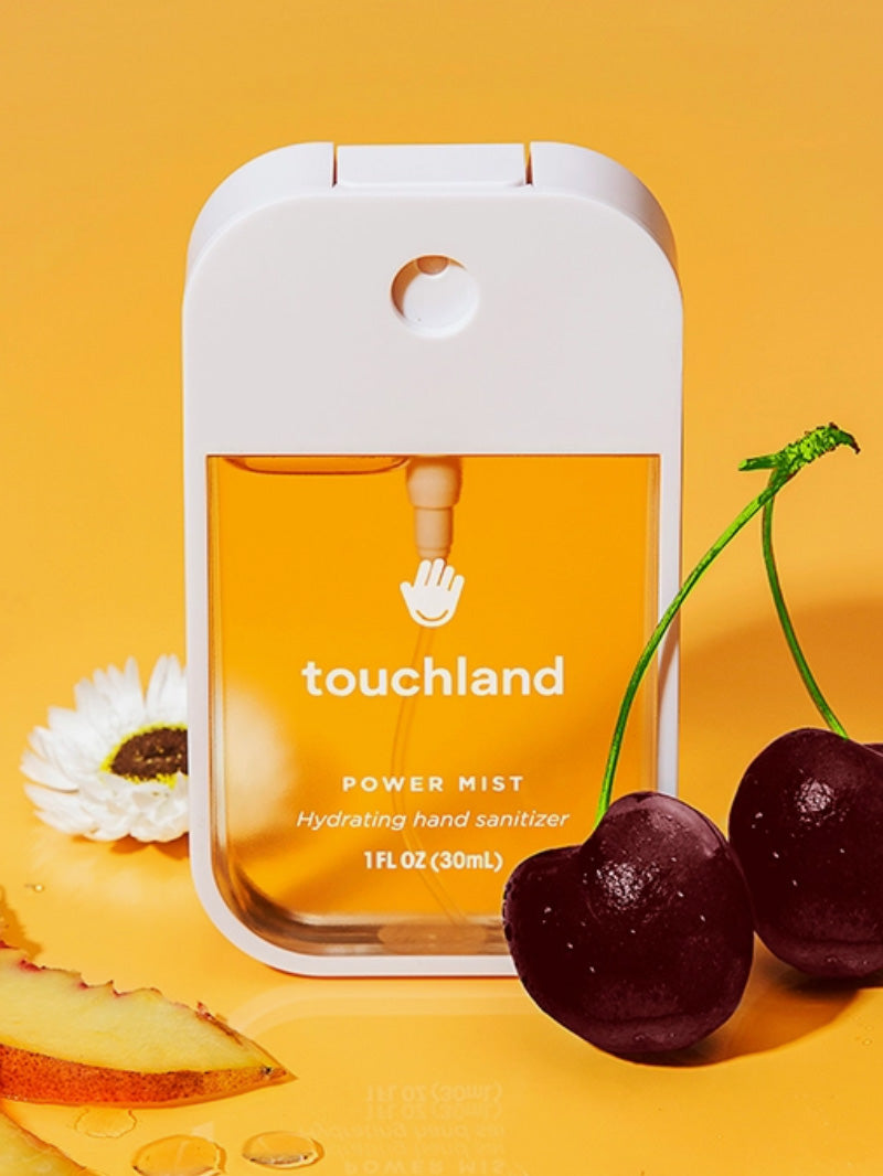 velvet peach power mist hand sanitizer
