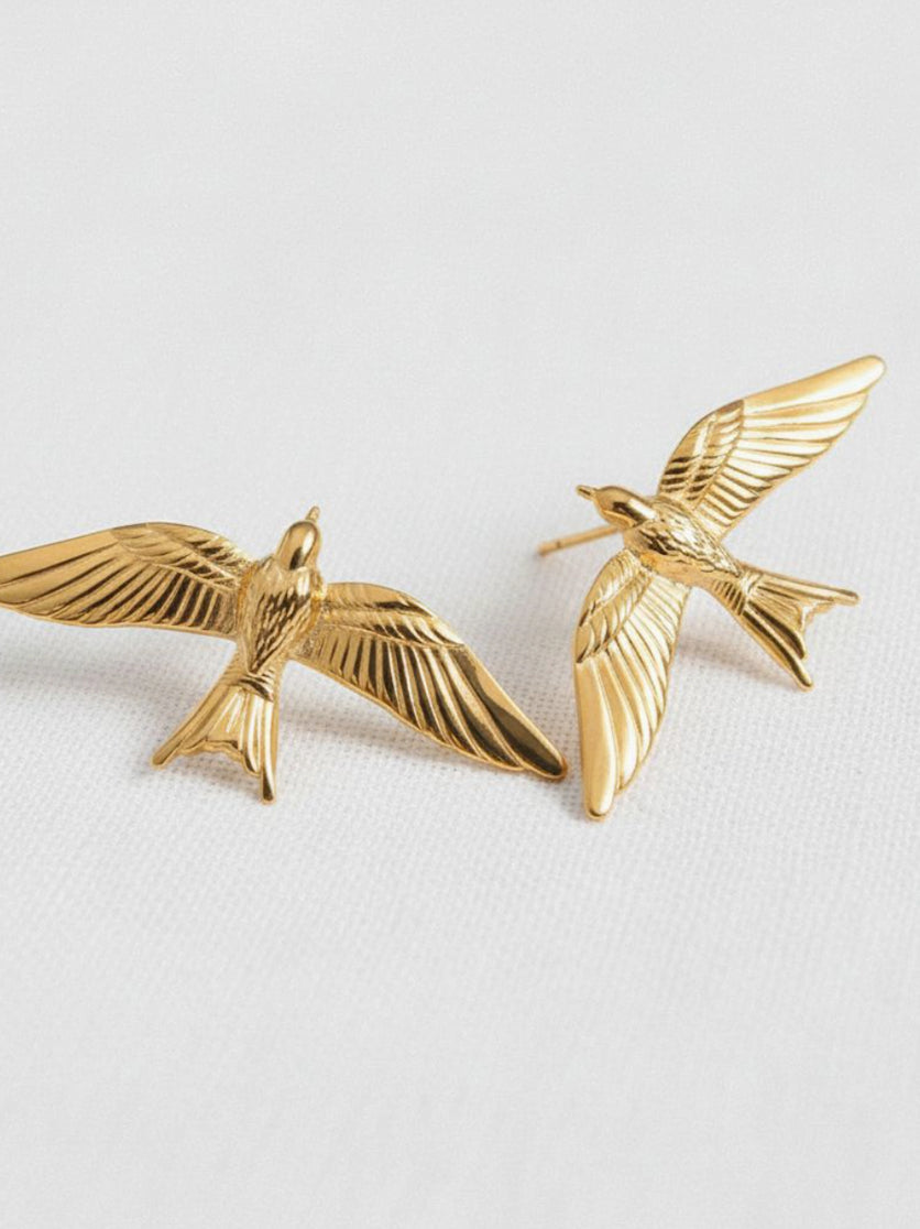 Vintage Bird Earrings