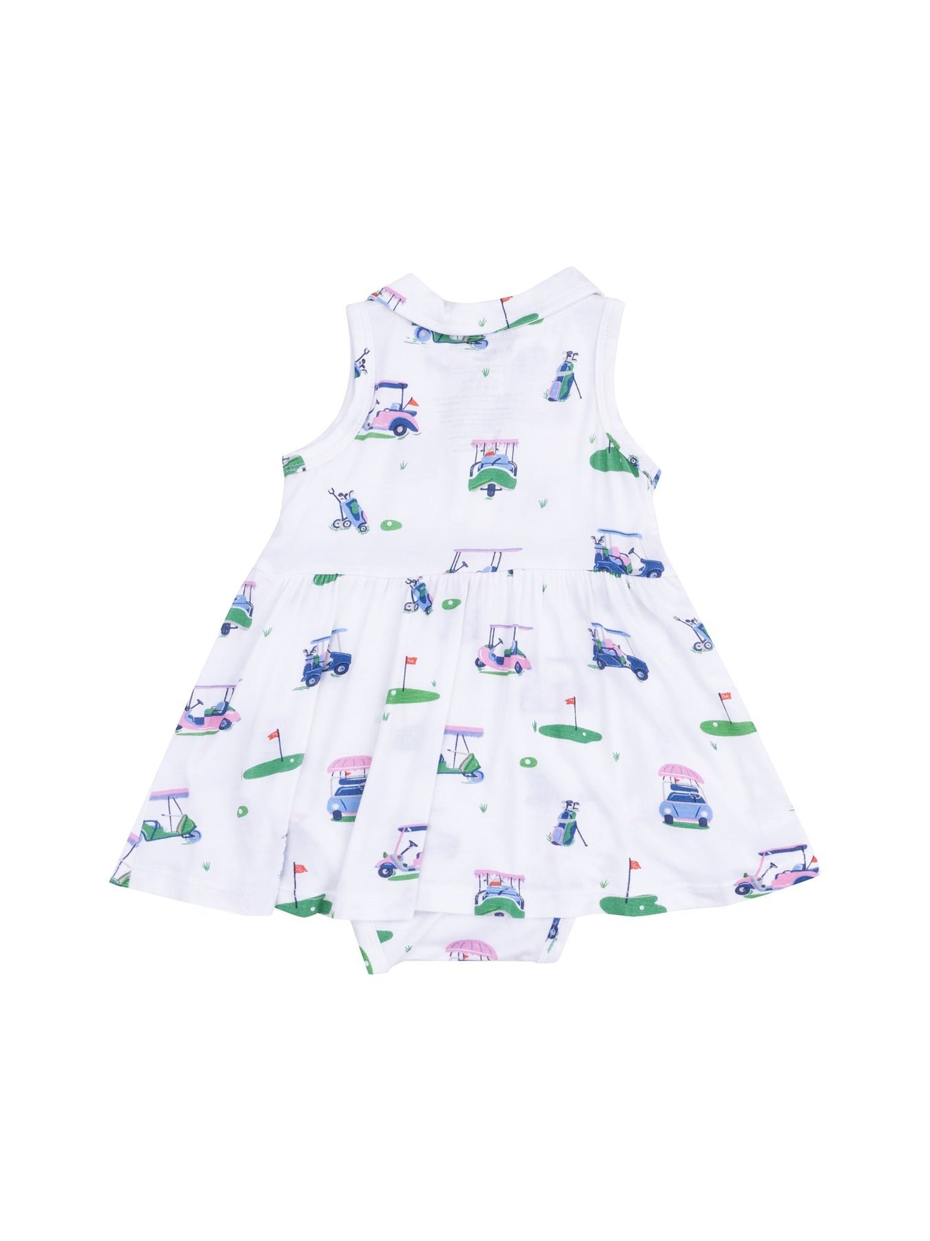 Vintage Golf Carts Polo Bodysuit Dress