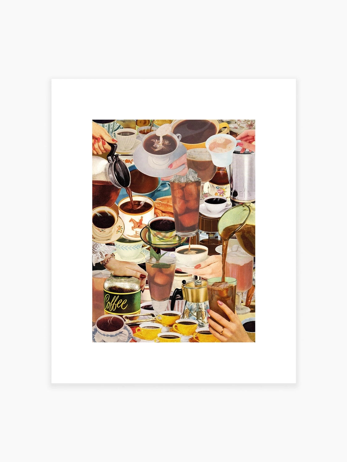 Wake Up and Smell the Coffee Art Print