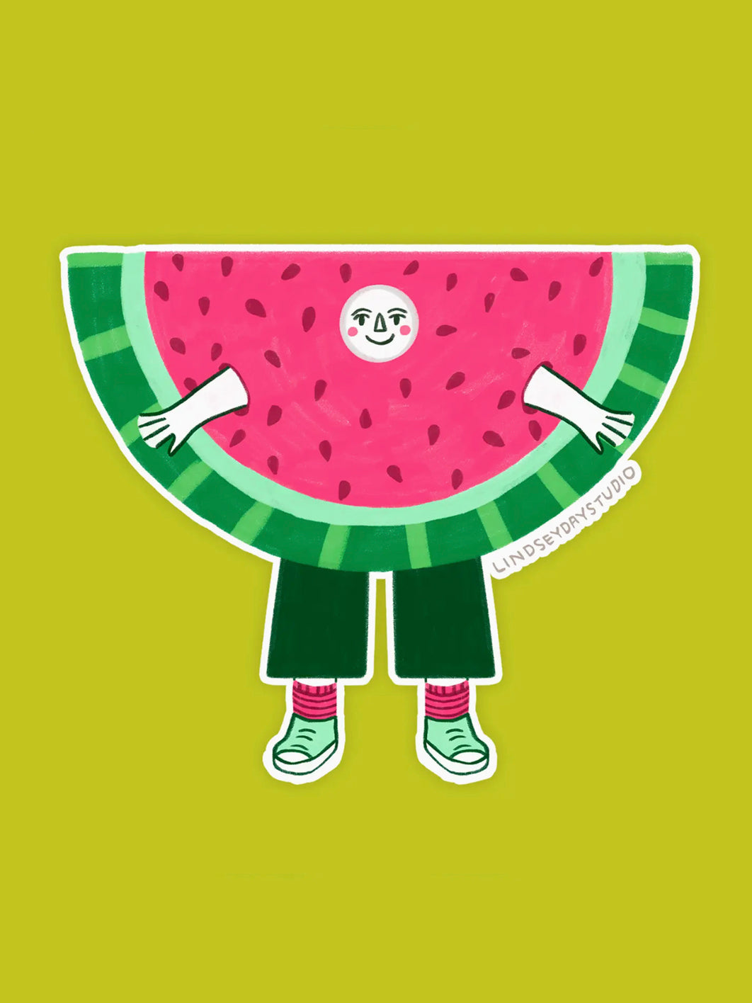 Wanda Watermelon Sticker