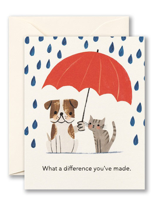 What A Difference You've Made Card