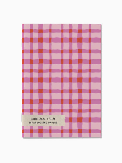 Whimsical Girlie Scrapbooking Paper Booklet