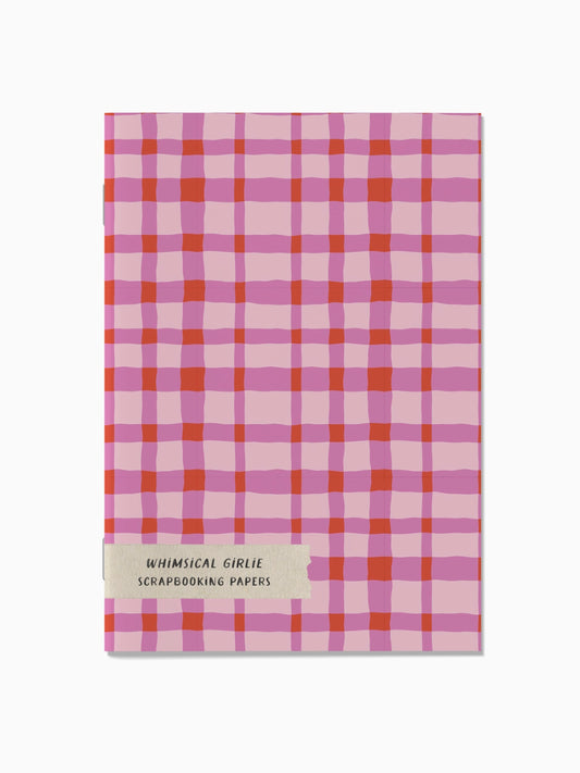 Whimsical Girlie Scrapbooking Paper Booklet