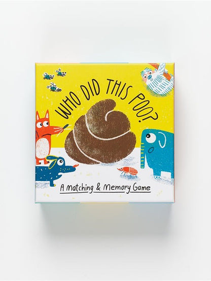 Who Pooped? A Matching & Memory Game