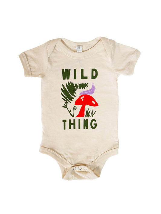 Mushroom Wild Thing Onesie