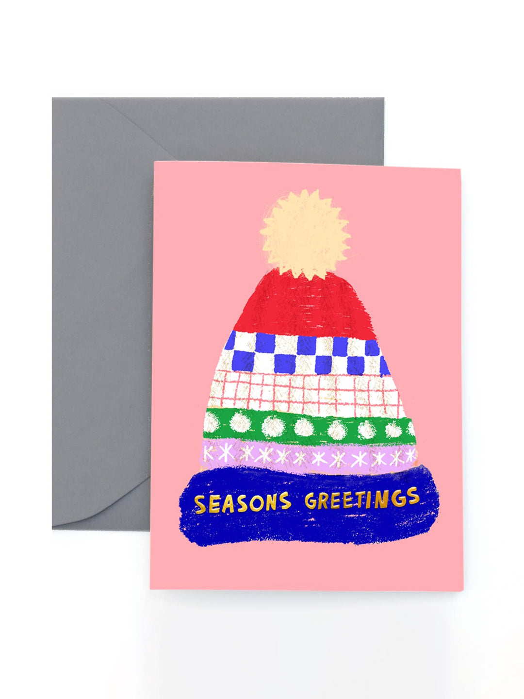 Winter Cap Holiday Card