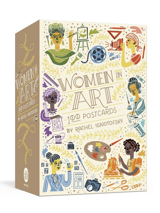 Women In Art Postcards