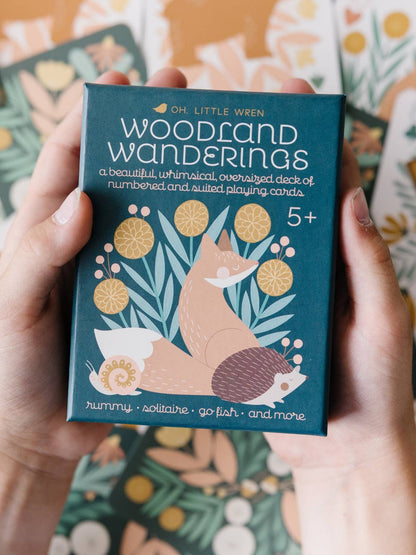 Woodland Wonderings Animals Playing Card Deck