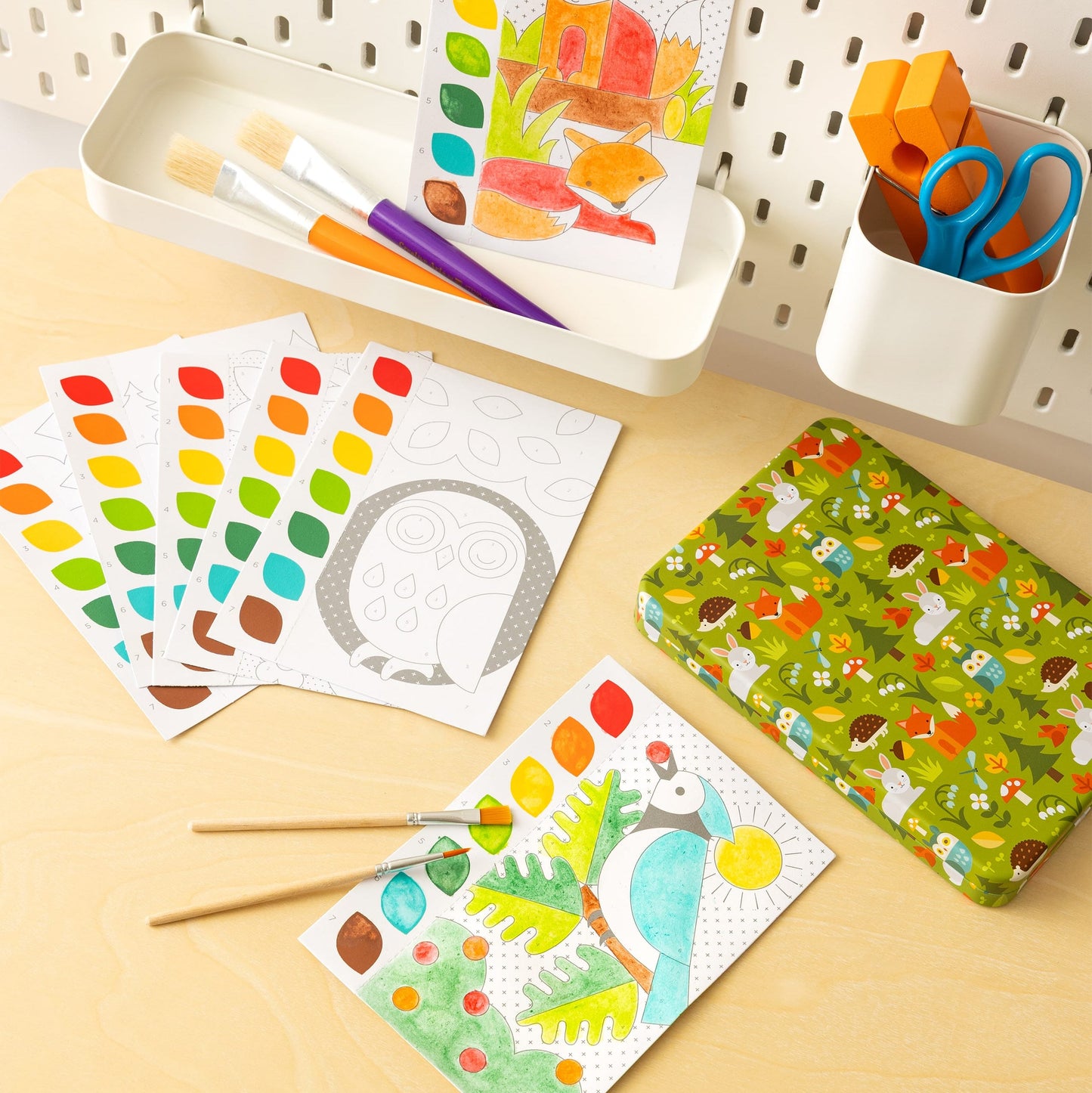 Woodland Paint by Numbers