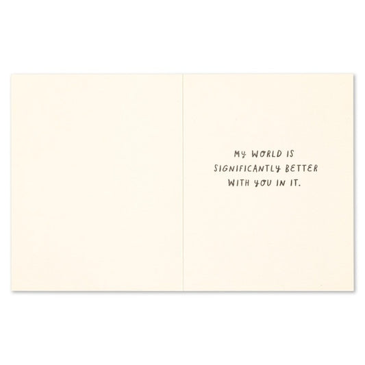 Still Working Out The Math Card