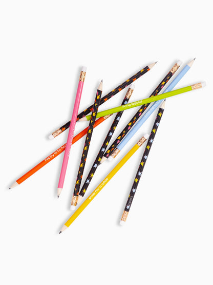 write on! starburst pencil set