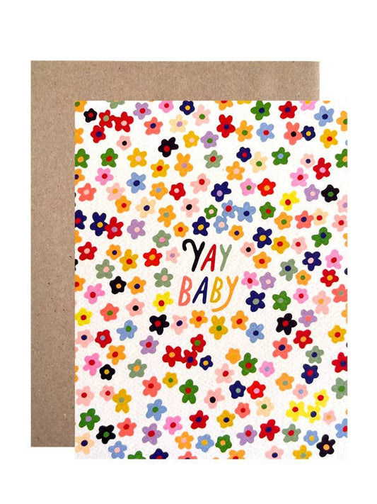 Yay Baby Daisies Card
