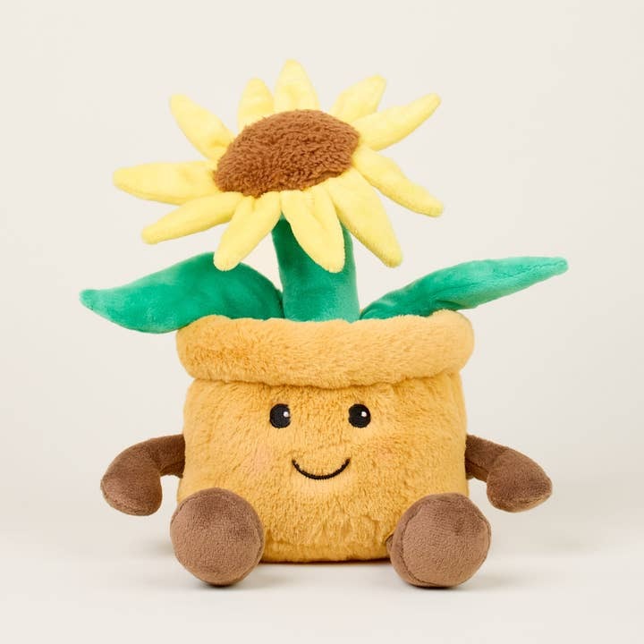 Yellow Flower Pot Warmies
