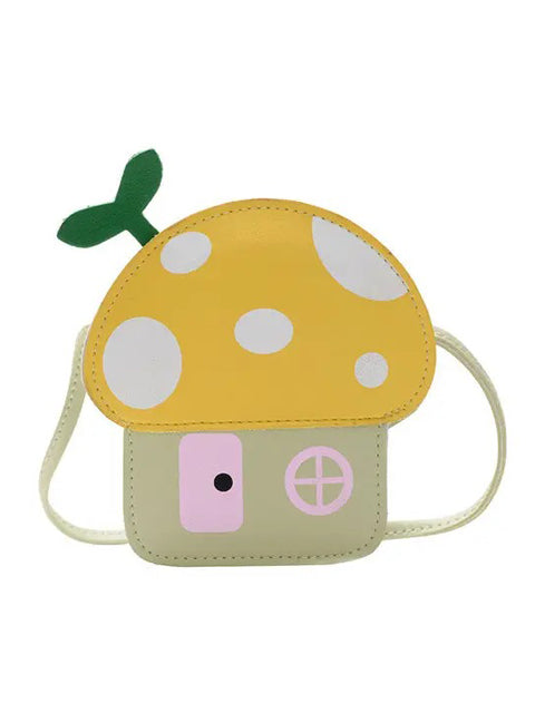 Yellow Mushroom House Tiny Bag