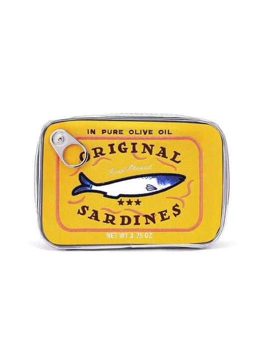 Yellow Sardines Can Pouch