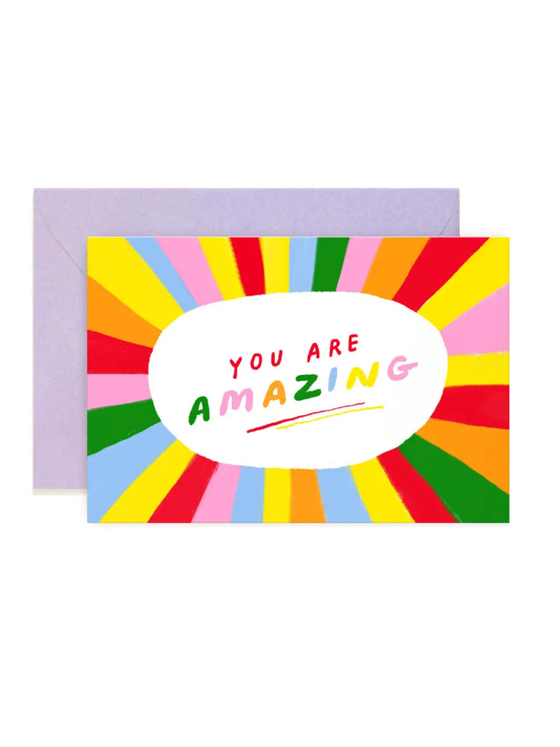 you are amazing mini card