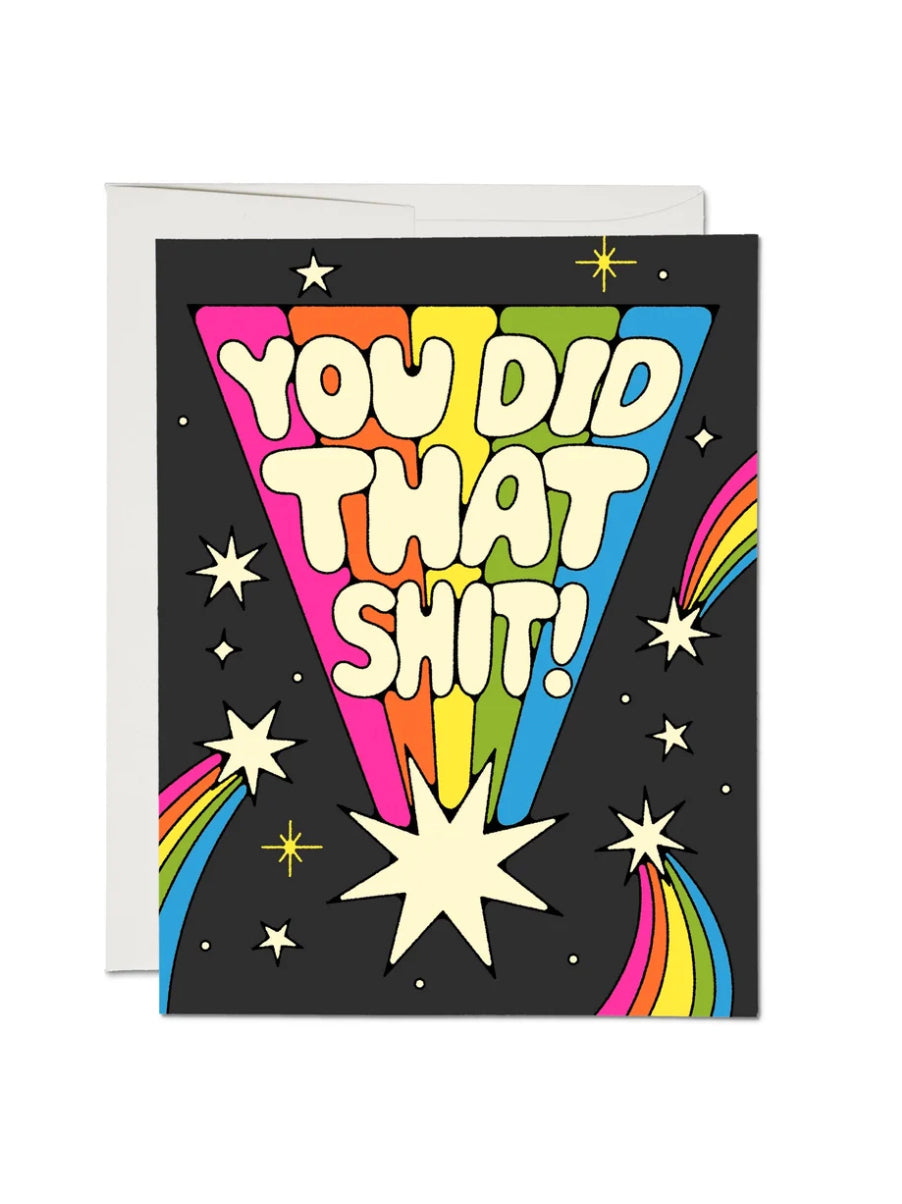You Did That Card