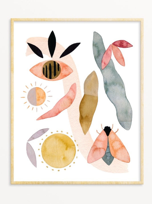 Sun Moth Art Print