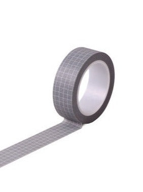 Gray Grid Washi Tape