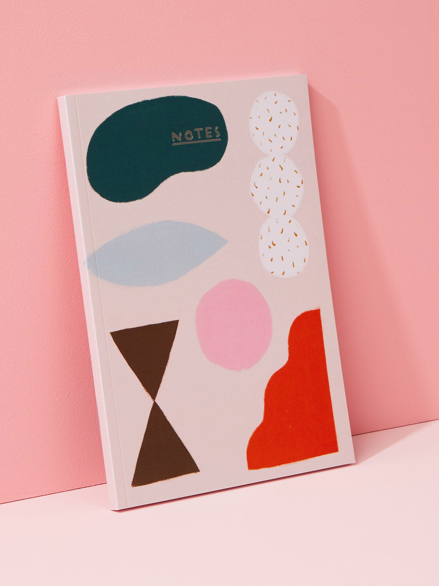 Peach Abstract Notebook